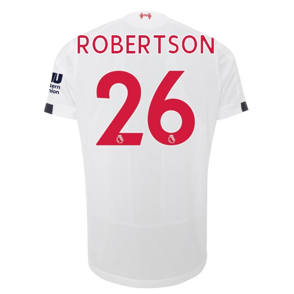 Camiseta Liverpool NO.26 Robertson 2ª 2019-2020 Blanco